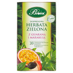 Bi Fix, Verde cu guarana și fructul pasiunii, ceai, 20 pliculețe