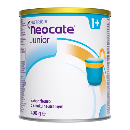 Neocate Junior, voor kinderen met koemelkeiwitallergie en complexe intolerantie, na 1 jaar, neutrale smaak, 400 g