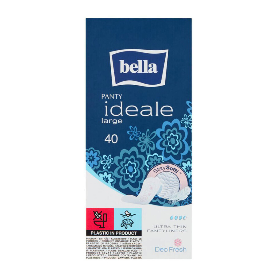 Bella Panty Ideale, StaySofti maandverband, Large, 40 stuks