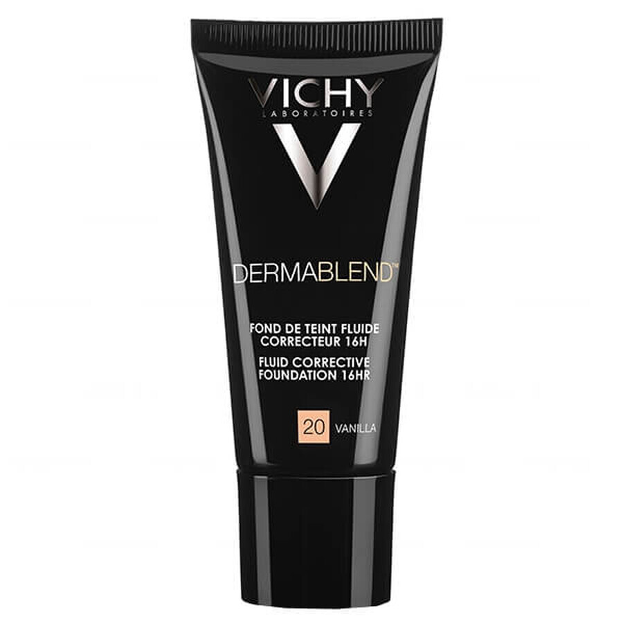 Vichy Dermablend, correctievloeistof, nr. 20, vanille, 30 ml