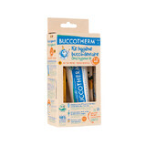 Kit d'hygiène bucco-dentaire pour les enfants de 7 à 12 ans (contient un dentifrice, une brosse à dents et un sachet de coton), 50 ml, Buccotherm