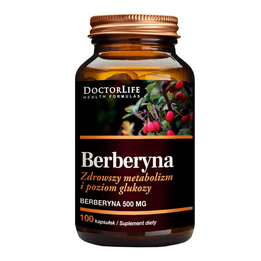 Doctor Life Berberine, 100 capsules