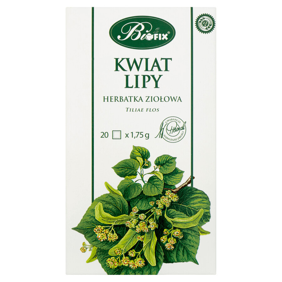 Bi Fix Limettenblüte, Kräutertee, 1,75 g x 20 Portionsbeutel