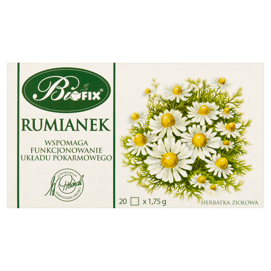 Bi Fix Mușețel, ceai de plante, 1,75 g x 20 pliculețe