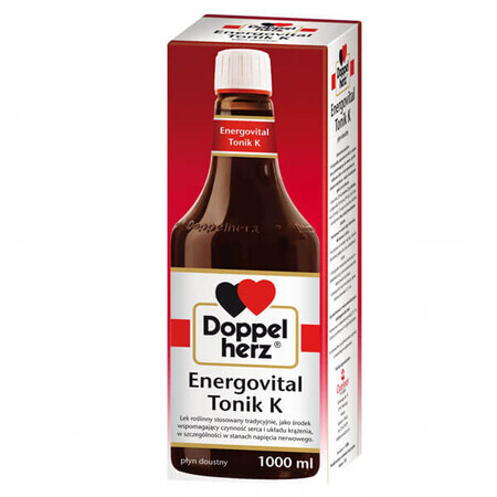 Doppelherz Energovital Tonik K, lichid oral, 1000 ml