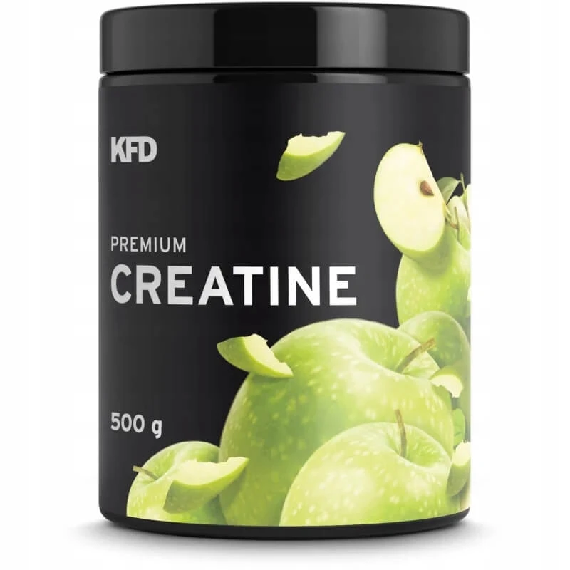 KFD Premium Creatine, groene appelsmaak, 500 g