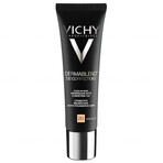 Vichy Dermablend Correzione 3D, fondotinta livellante della superficie cutanea, n. 20, Vaniglia, 30 ml