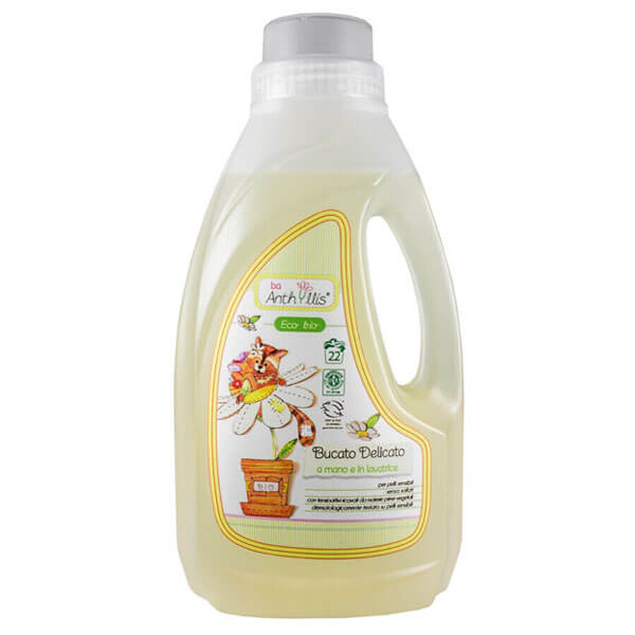 Anthyllis EcoBio, Waschmittel für Kinder- und Babykleidung, ab 1 Monat, 1 l