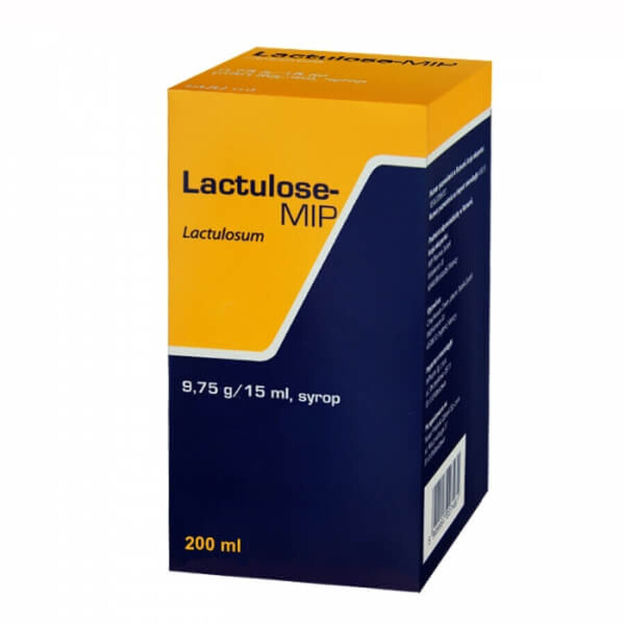 Lattulosio-MIP 9,75 g/ 15 ml, sciroppo, 200 ml