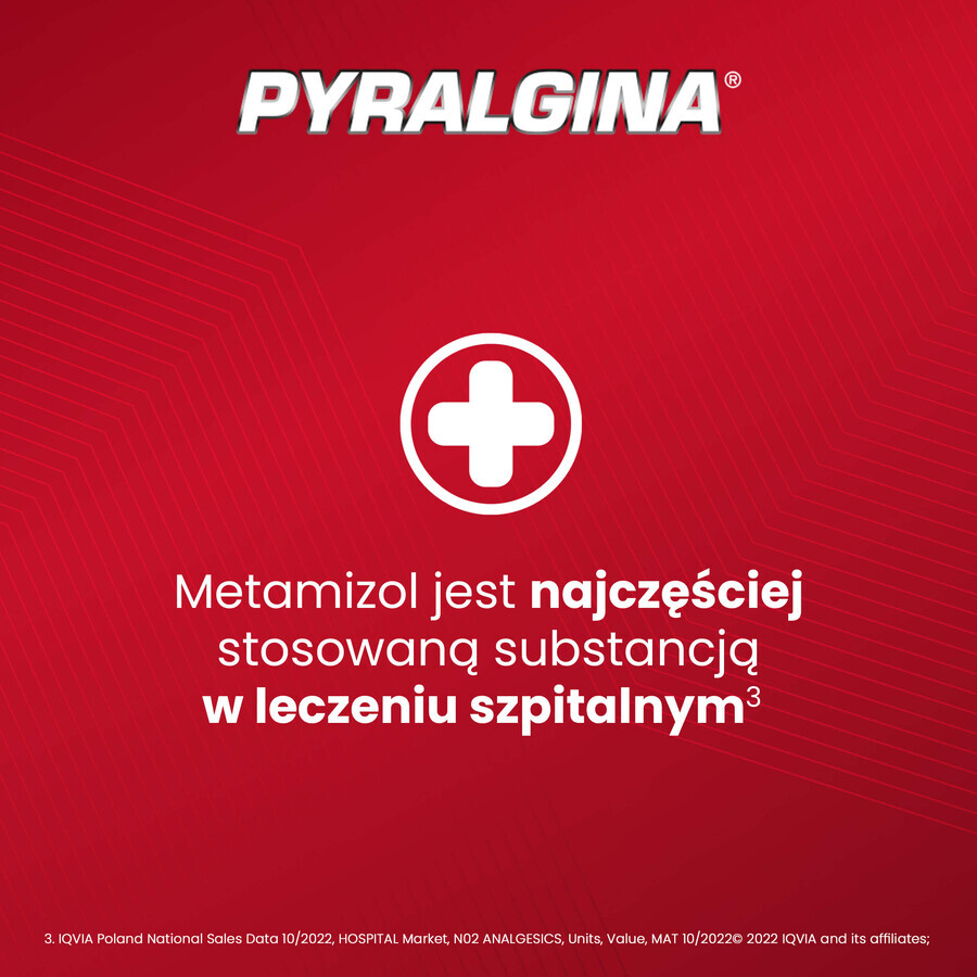 Pyralgina 500 mg, 20 comprimate