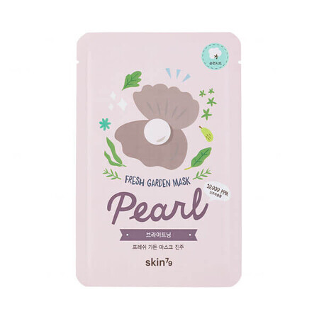 Skin79 Fresh Garden Pearl, maschera in fogli con estratto di perla, 23 g