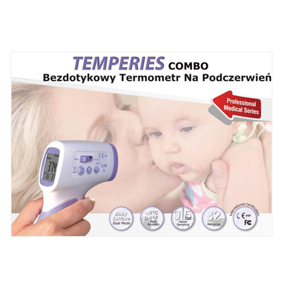 Temperies Combo, contactloze infraroodthermometer