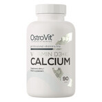 OstroVit Vitamin D3 + K2 Calcium, 90 tablets