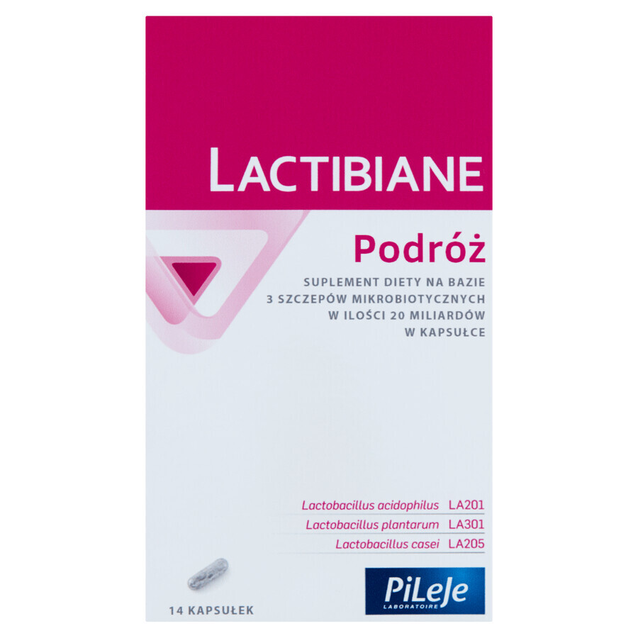 Lactibiane Travel, 14 capsules