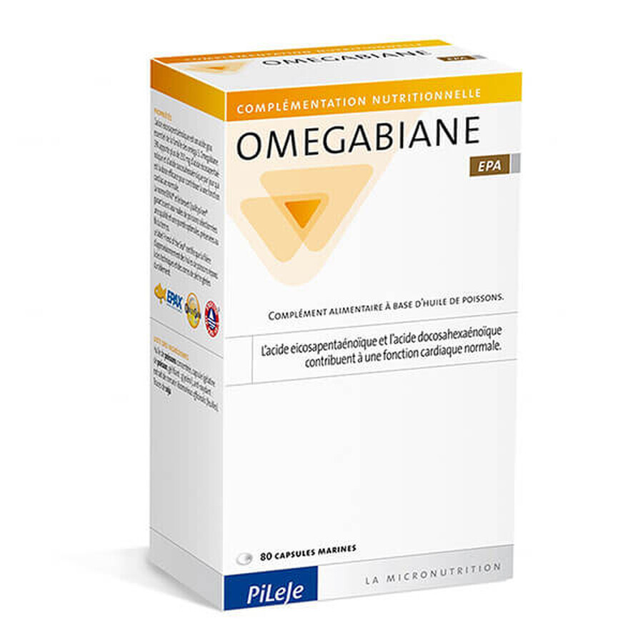 Omegabiane EPA, 80 capsules