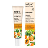 Tołpa Dermo Face Enzyme, exfoliación facial con 3 enzimas, 40 ml