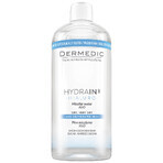 Dermedic Hydrain 3 Hialuro, Micellaire Lotion H2O, vochtarme en droge huid, 500 ml