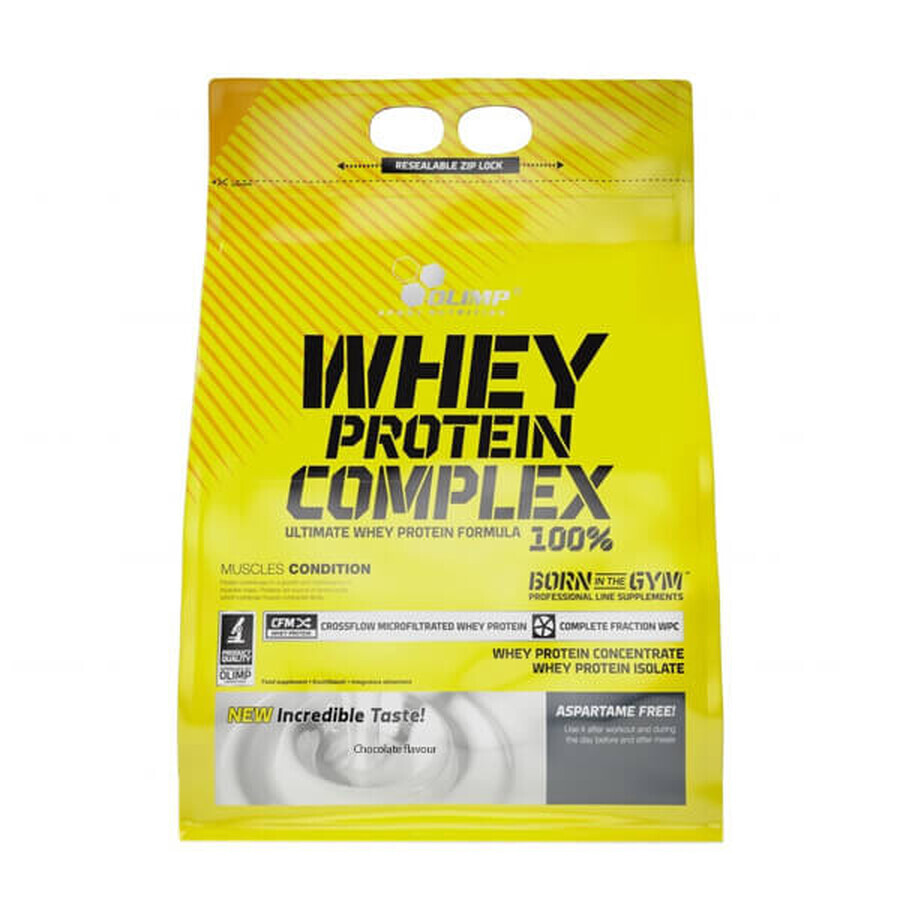 Olimp Whey Protein Complex 100%, proteine, gusto crema di biscotti, 2270 g