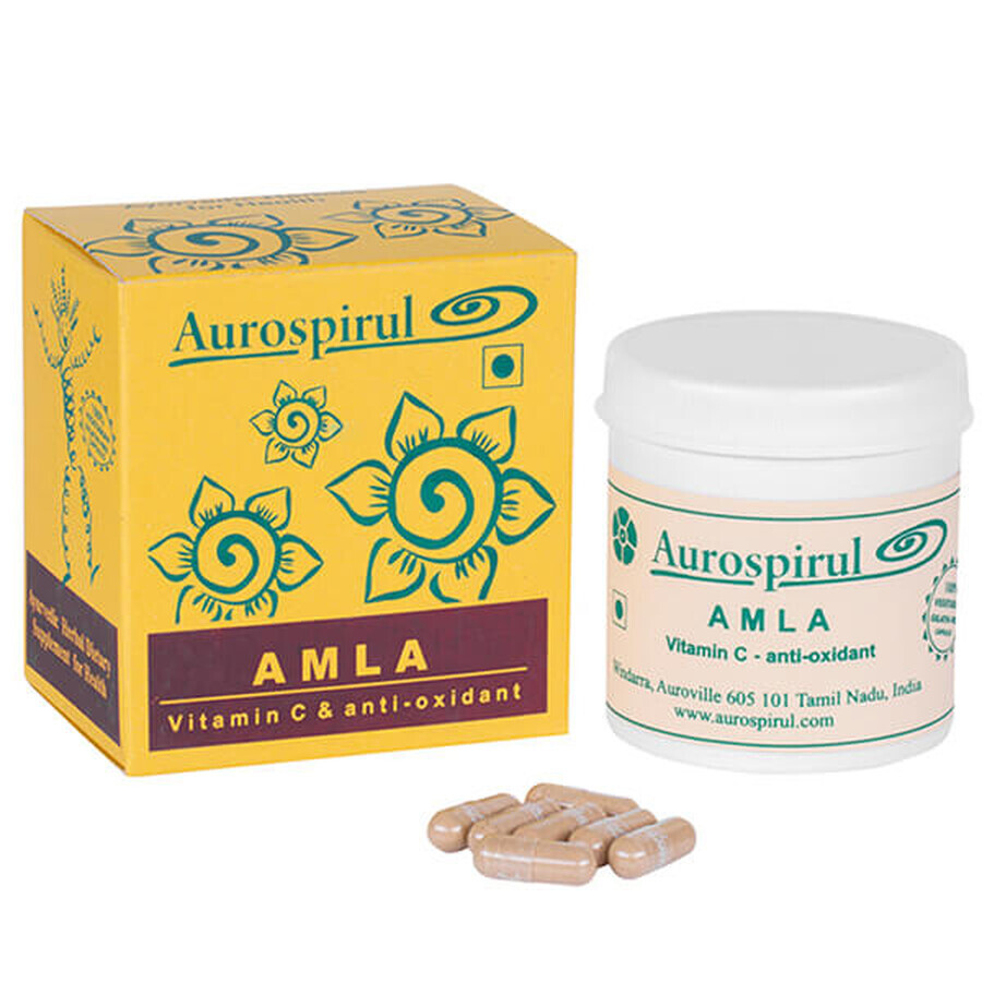 Aurospirul Amla, 100 capsules