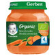 Gerber Bio Lunch, wortel, zoete aardappel, na 4 maanden, 125 g