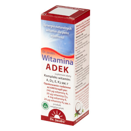 Dr. Jacob's Vitamine ADEK, druppels, 20 ml