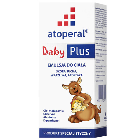 Atoperal Baby Plus, emulsione corpo, 200 ml