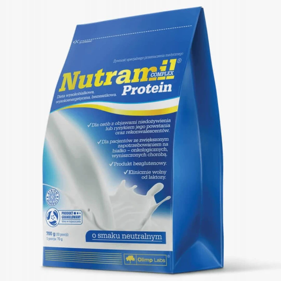 Olimp Nutramil Complex Proteïne, voedingspreparaat, neutrale smaak, 700 g