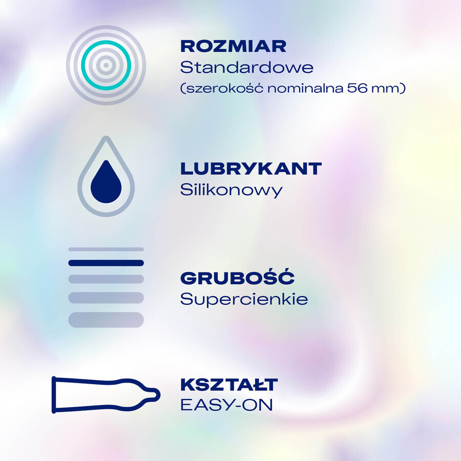 Durex Invisible, superdünne Kondome, 10 Stück