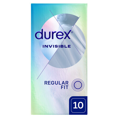 Durex Invisible, superdünne Kondome, 10 Stück