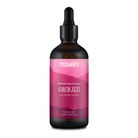 Mohani Precious Oils, ulei de avocado, 100 ml