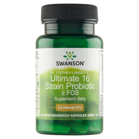 Swanson Ultimate 16 Strain Probiotic, 60 caps