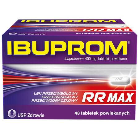 Ibuprom RR Max 400 mg, 48 Filmtabletten