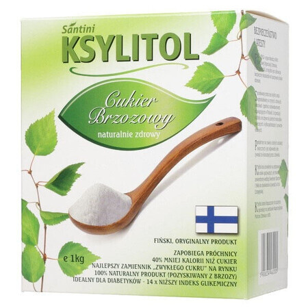 Santini, xylitol, sucre de bouleau, 1000 g