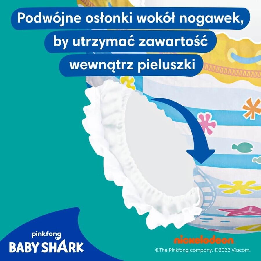 Pampers Splashers, zwemluiers, maat 4-5, 9-15 kg, 11 stuks