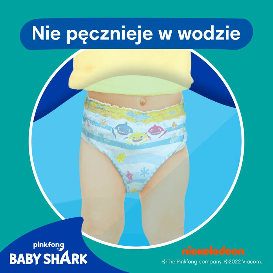 Pampers Splashers, zwemluiers, maat 4-5, 9-15 kg, 11 stuks