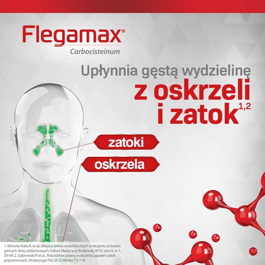 Flegamax 50 mg/ml, oral solution, 120 ml