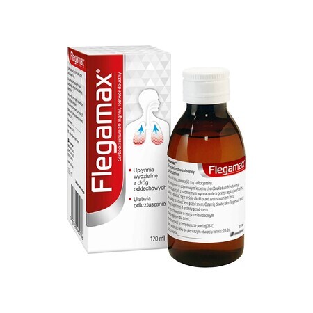 Flegamax 50 mg/ml, oral solution, 120 ml