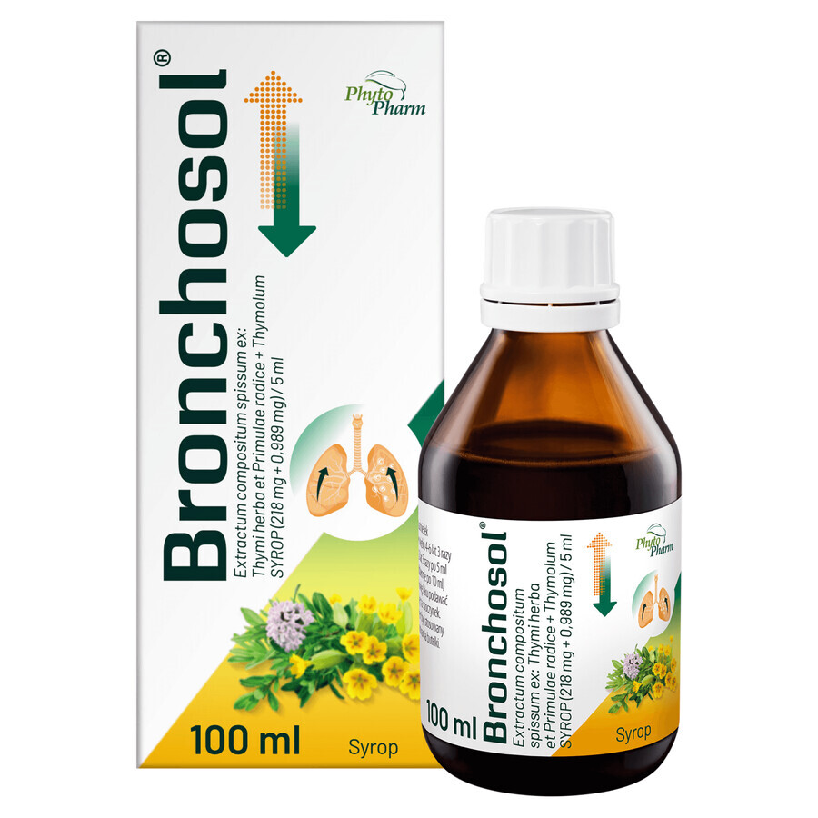 Bronchosol, sirop, 100 ml