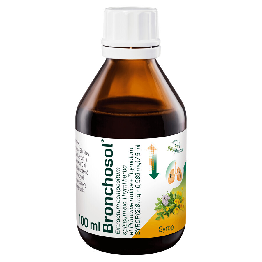 Bronchosol, sirop, 100 ml