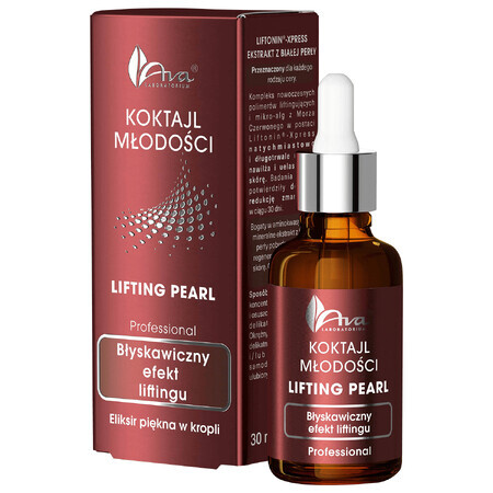 AVA Youth Cocktail, Lifting Pearl, facial serum, 30 ml