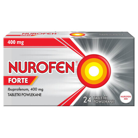 Nurofen Forte 400 mg, 24 comprimidos recubiertos