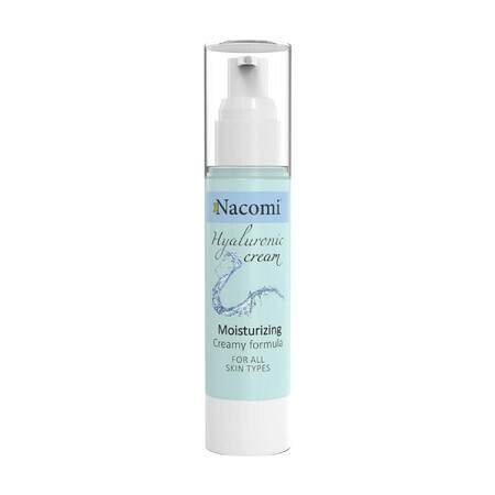 Nacomi, moisturizing gel-cream, hyaluronic, 50 ml