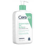 CeraVe, reinigende reinigingsgel met ceramiden, normale en vette huid, 473 ml