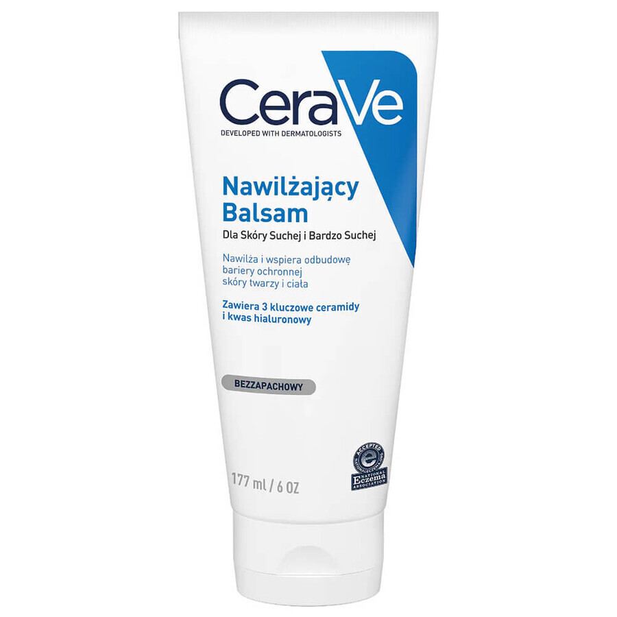 CeraVe, hydraterende gezichts- en bodylotion met ceramiden, droge en zeer droge huid, 177 ml