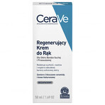 CeraVe, regenererende handcrème met ceramiden, zeer droge en vochtarme huid, 50 ml