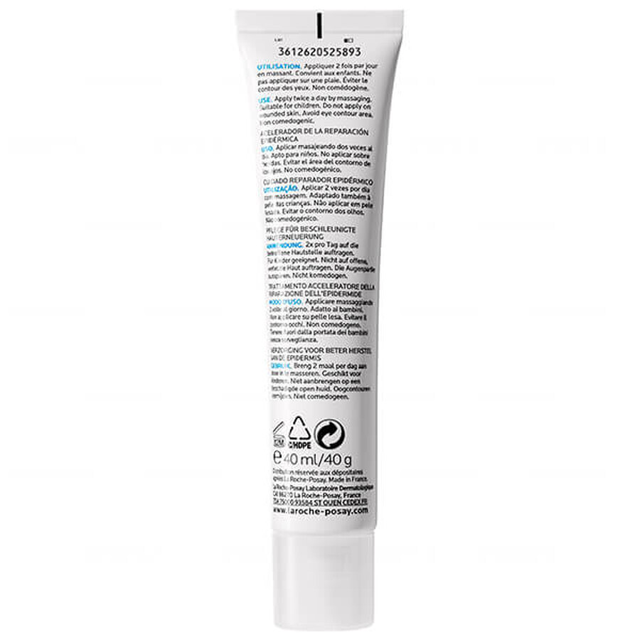 La Roche-Posay Cicaplast B5, Silikon-Gel zur Förderung der Regeneration der Epidermis, 40 ml