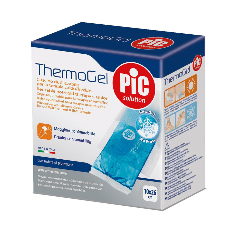 Pic Solution ThermoGel Basic, compresse de gel avec couvercle, 10 x 26 cm, 1 pc.