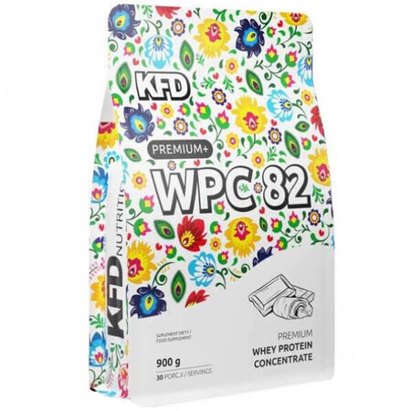 KFD Premium WPC 82, witte chocoladesmaak, 900 g