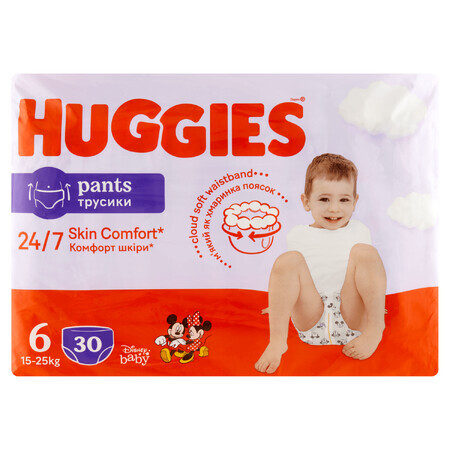 HUGGIES diapers, Jumbo, size 6, 15-25 kg, 30 pcs