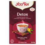 Yogi Tea Detox, detox thee BIO, 1,8 g x 17 builtjes